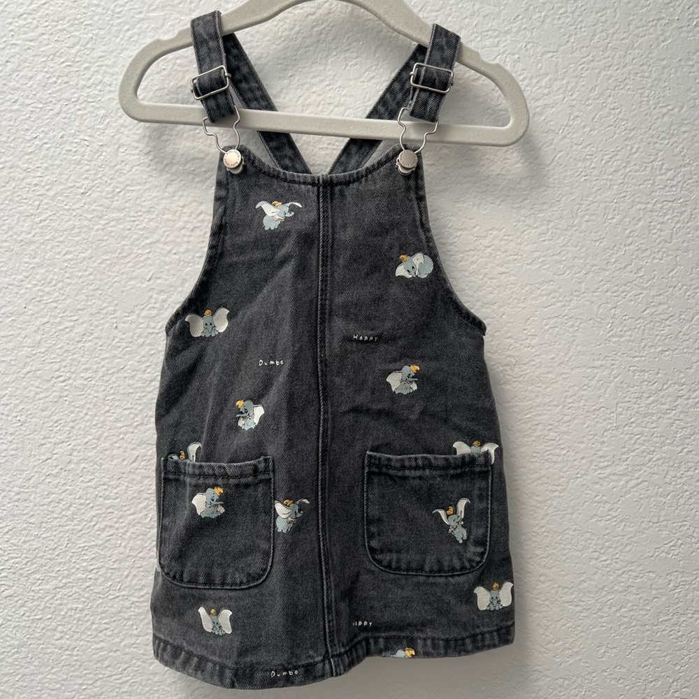 Zara Disney Dumbo Overall Dress 18-24mo